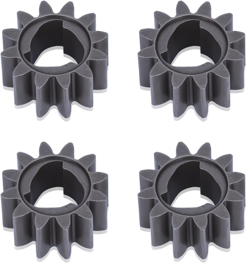 Adefol 4 Pack 42661-VE2-800 Pinion Gear - 12 Teeth Drive Gear for Honda HRM215 HRB215 HRS216 Lawn Mower, 12T Pinion Gear Lawn Mower Parts Fits HRB216K4 HRB216K5 Models Replace 42661-VE2-800 - Image 1
